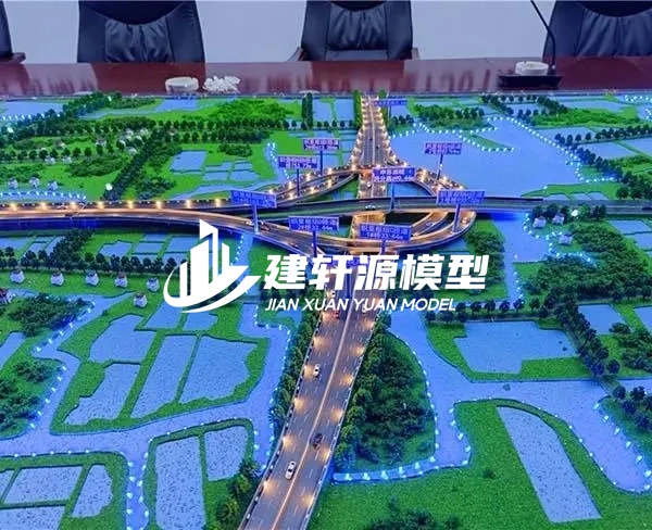 五营高速公路沙盘定制